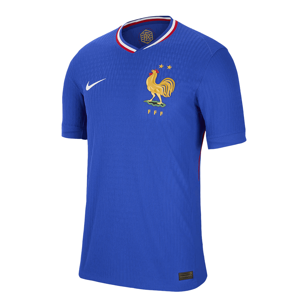 France Home Jersey Authentic EURO - gojersey