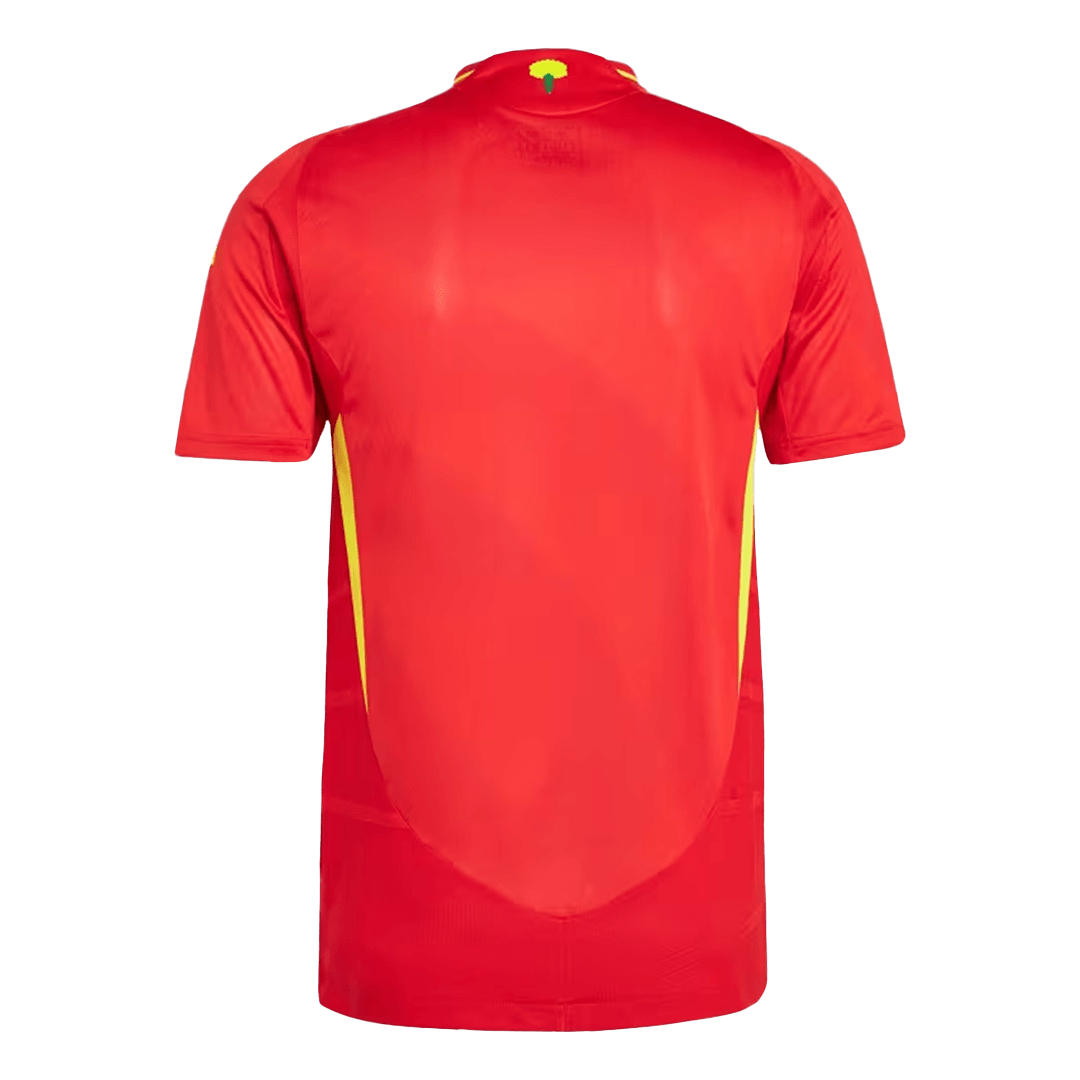 Spain Home Jersey Authentic EURO - gojersey