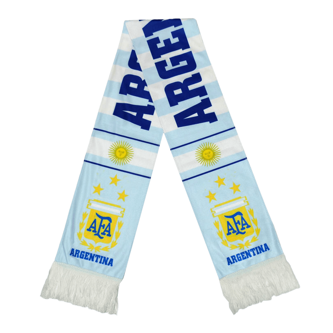 Argentina Soccer Scarf Blue - gojersey