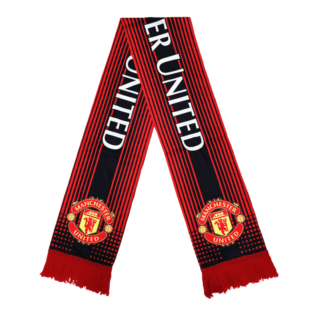Manchester United Soccer Scarf Red - gojersey