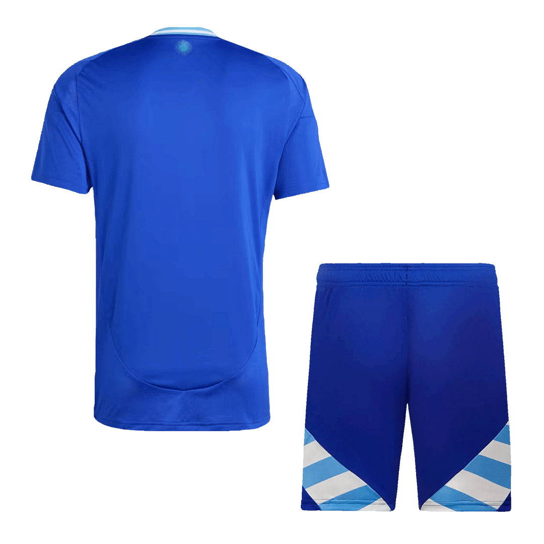 Argentina Away Jersey Kit (Jersey+Shorts) - gojersey