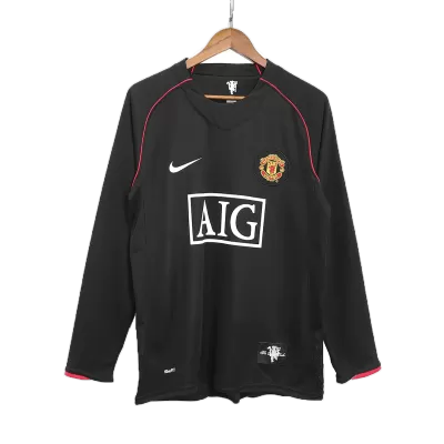 Manchester United Away Jersey Retro 2007/08 - Long Sleeve - gojersey