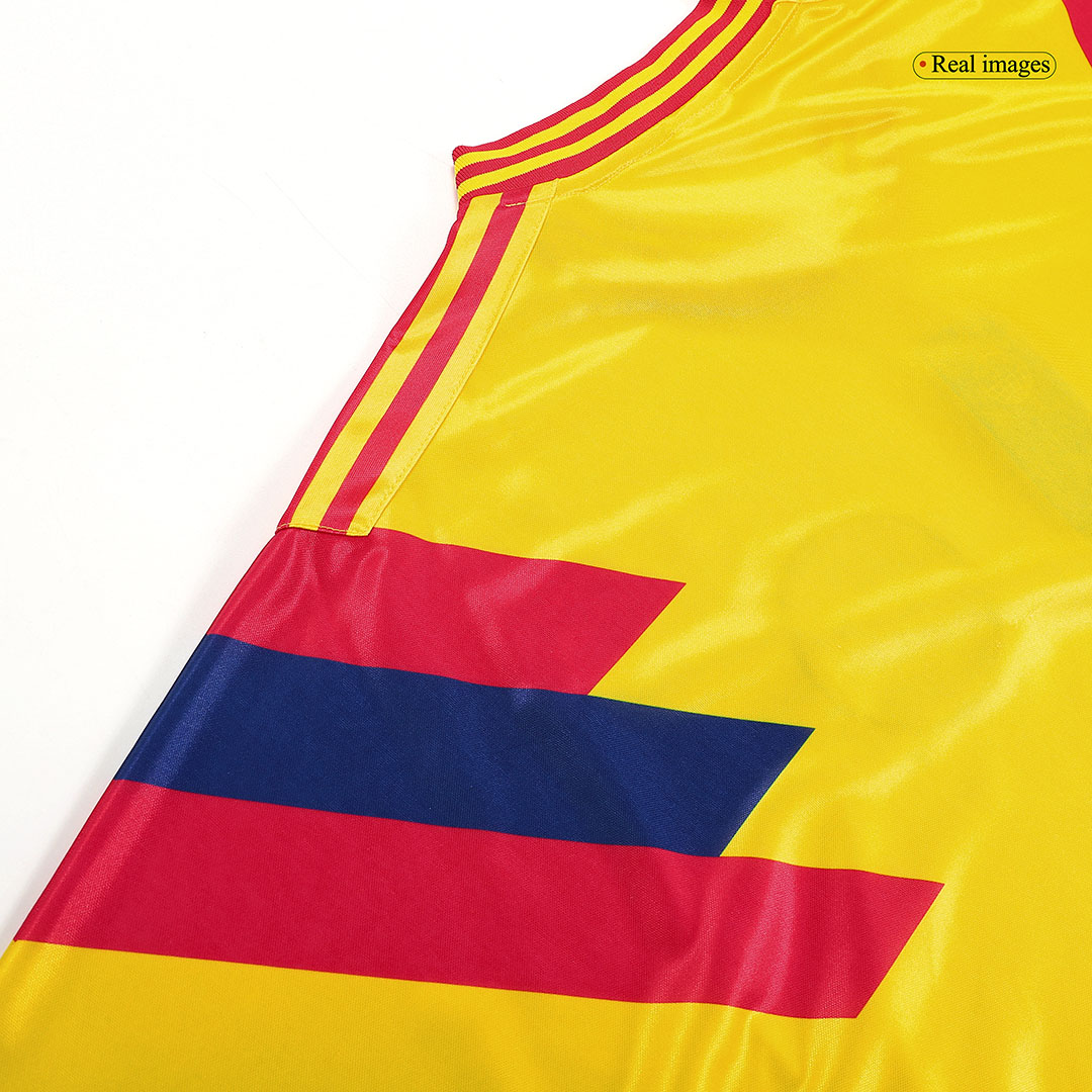 Colombia Home Jersey Retro 1990 - gojersey