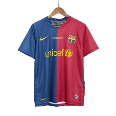 Barcelona Home Jersey Retro 2008/09 - UCL Final - gojersey