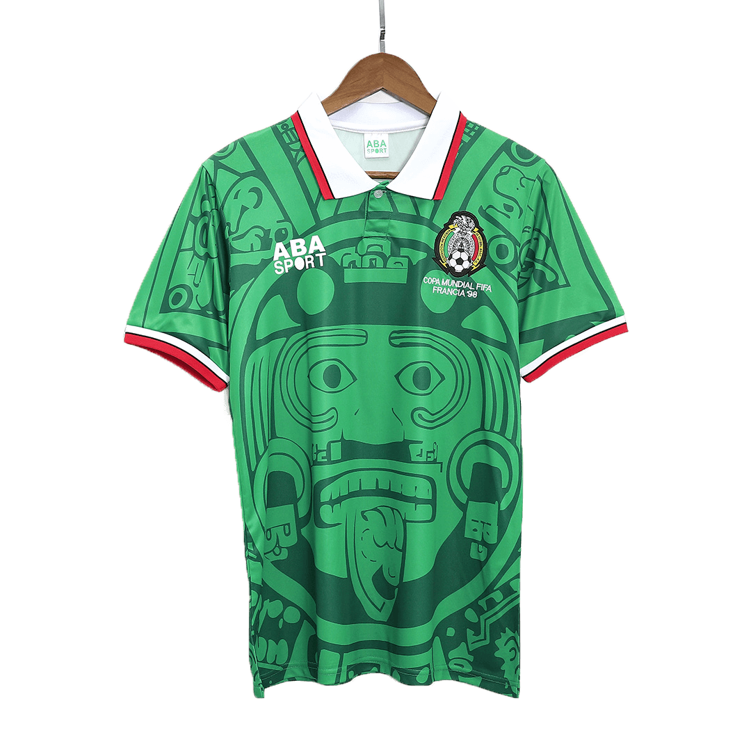 Mexico Home Jersey Retro 1998 - gojersey