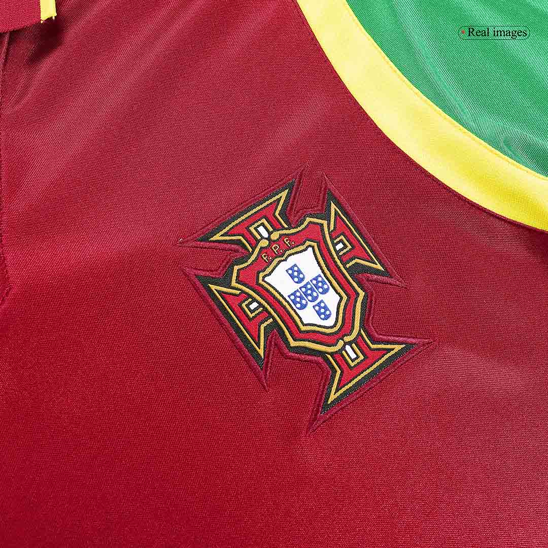 Portugal Home Jersey Retro 1999 - gojersey