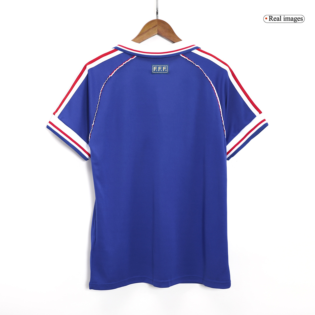 France World Cup Home Jersey Retro 1998 - gojersey