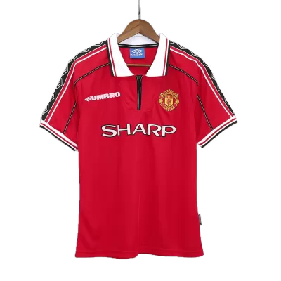 Manchester United Home Jersey Retro 98/00 - gojersey