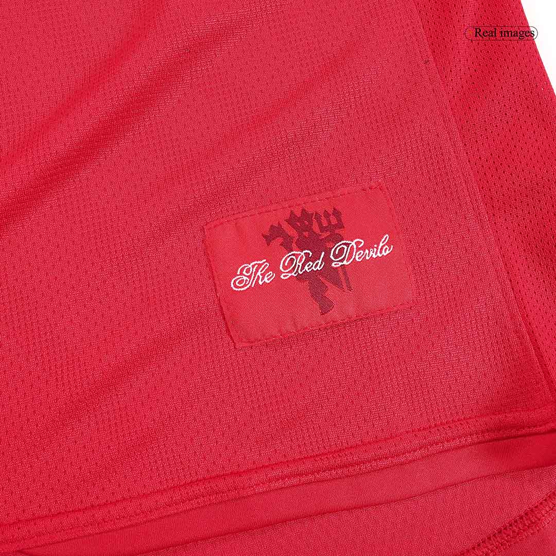 Manchester United RONALDO #7 Home Jersey Retro 2007/08 - Long Sleeve - gojersey