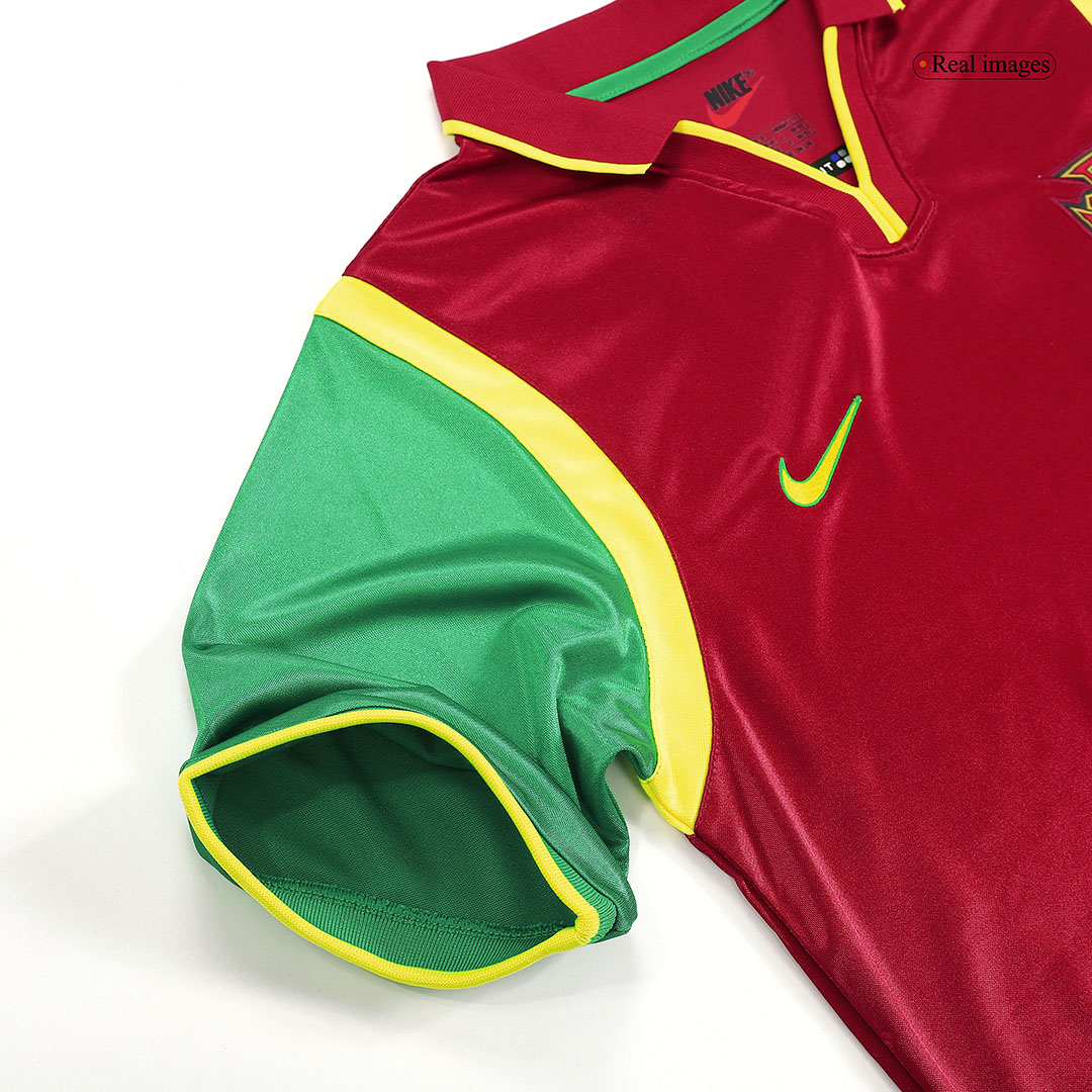 Portugal Home Jersey Retro 1999 - gojersey