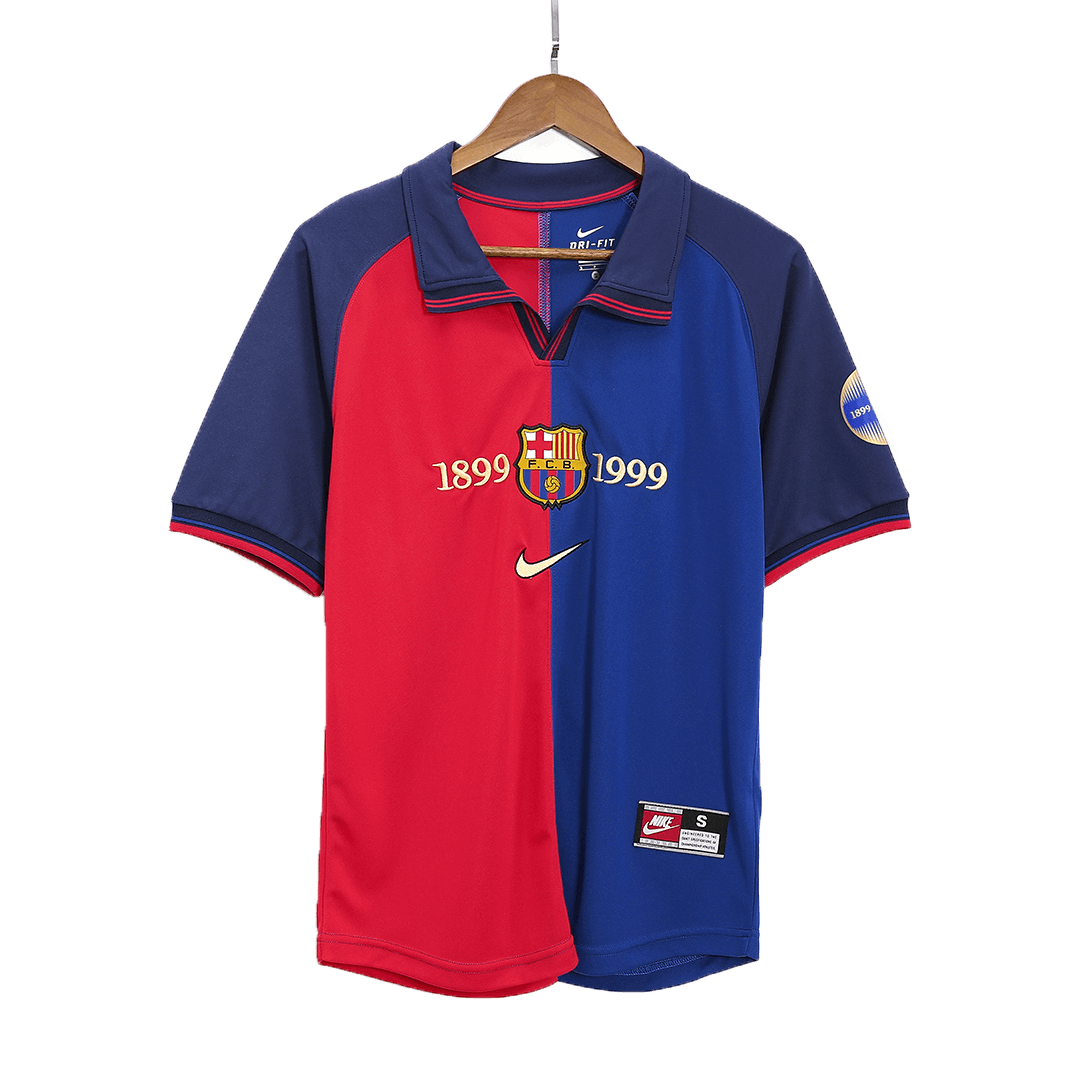 Barcelona Home Jersey Retro 1999/00 - gojersey
