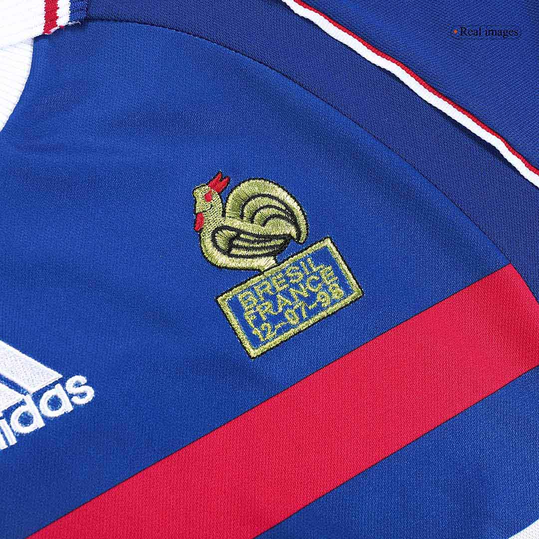 France Home Jersey Retro 1998 - gojersey