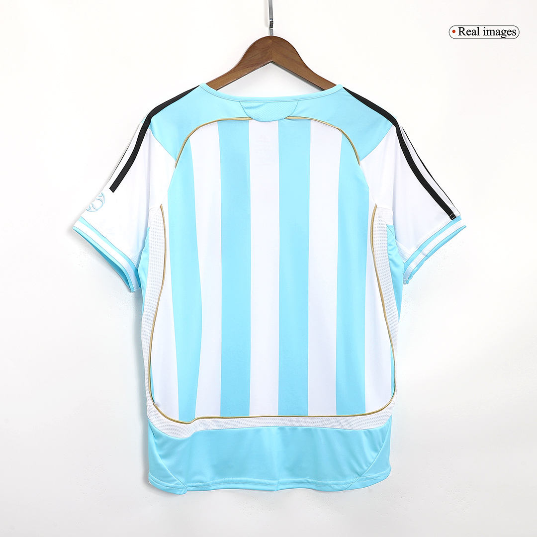 Argentina Home Jersey Retro 2006 - gojersey