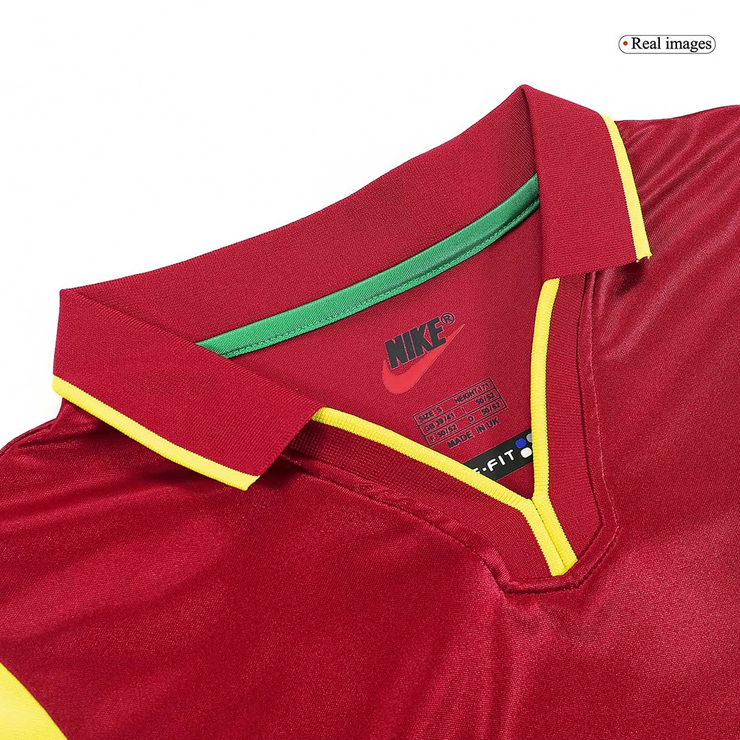 Portugal Home Jersey Retro 1999 - gojersey