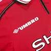 Manchester United Retro Football Jerseys Home 1998/99 - Long Sleeve - gojersey