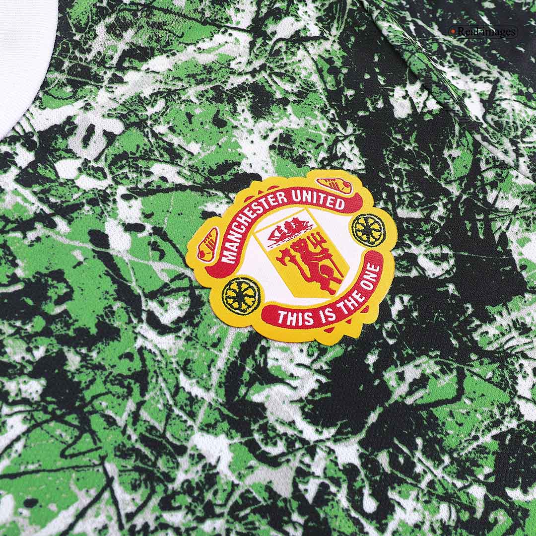 Manchester United X Stone Roses Pre-Match Jersey 2023/24 - gojersey