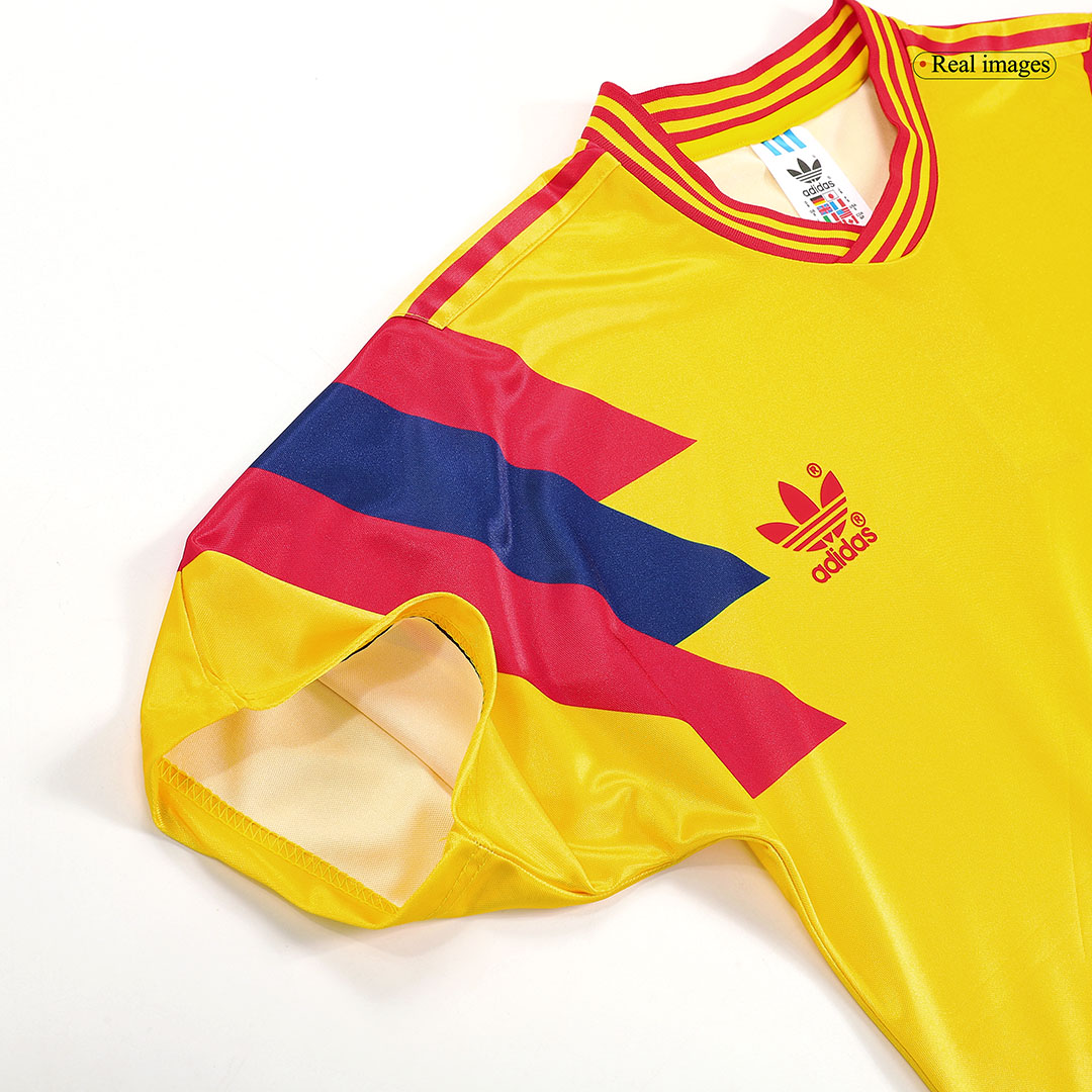 Colombia Home Jersey Retro 1990 - gojersey