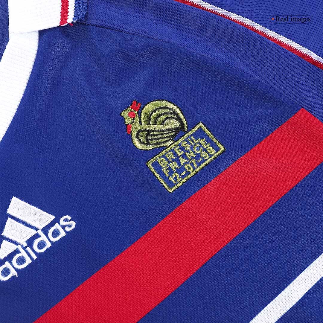 France World Cup Home Jersey Retro 1998 - gojersey