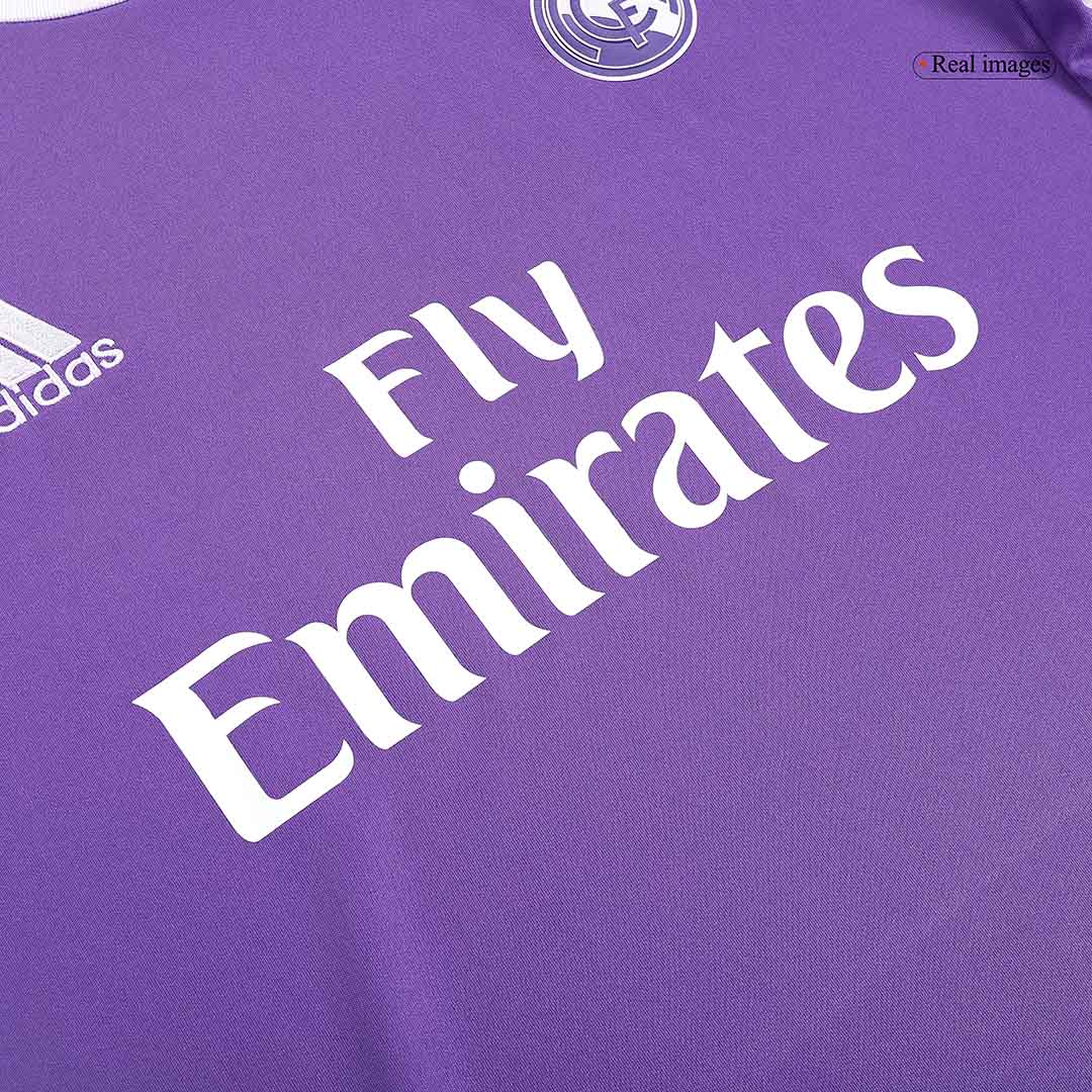 Real Madrid RONALDO #7 Away Soccer Jersey Retro 2016/17 - gojersey