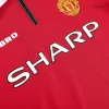 Manchester United Retro Football Jerseys Home 1998/99 - Long Sleeve - gojersey