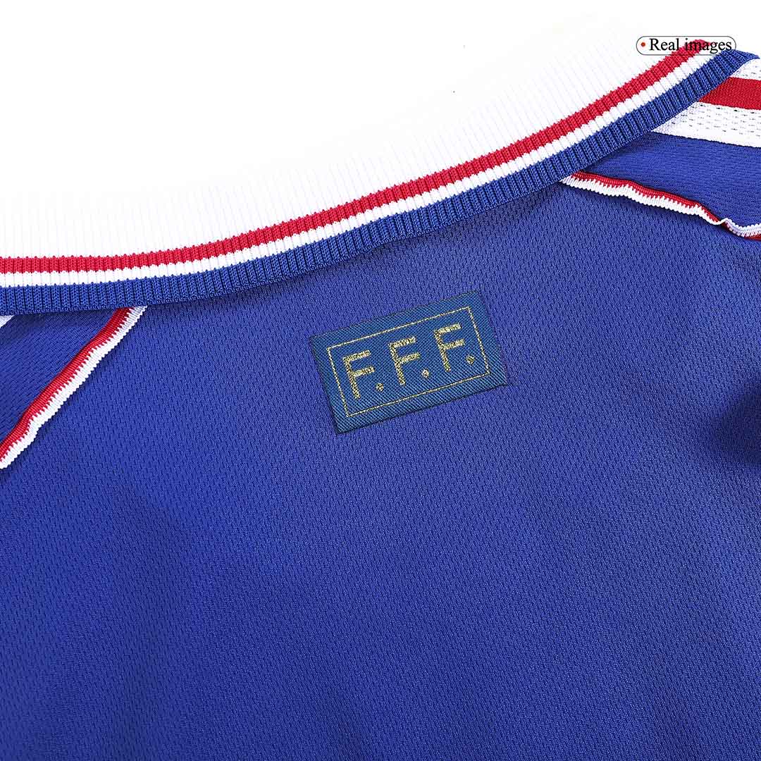 France World Cup Home Jersey Retro 1998 - gojersey