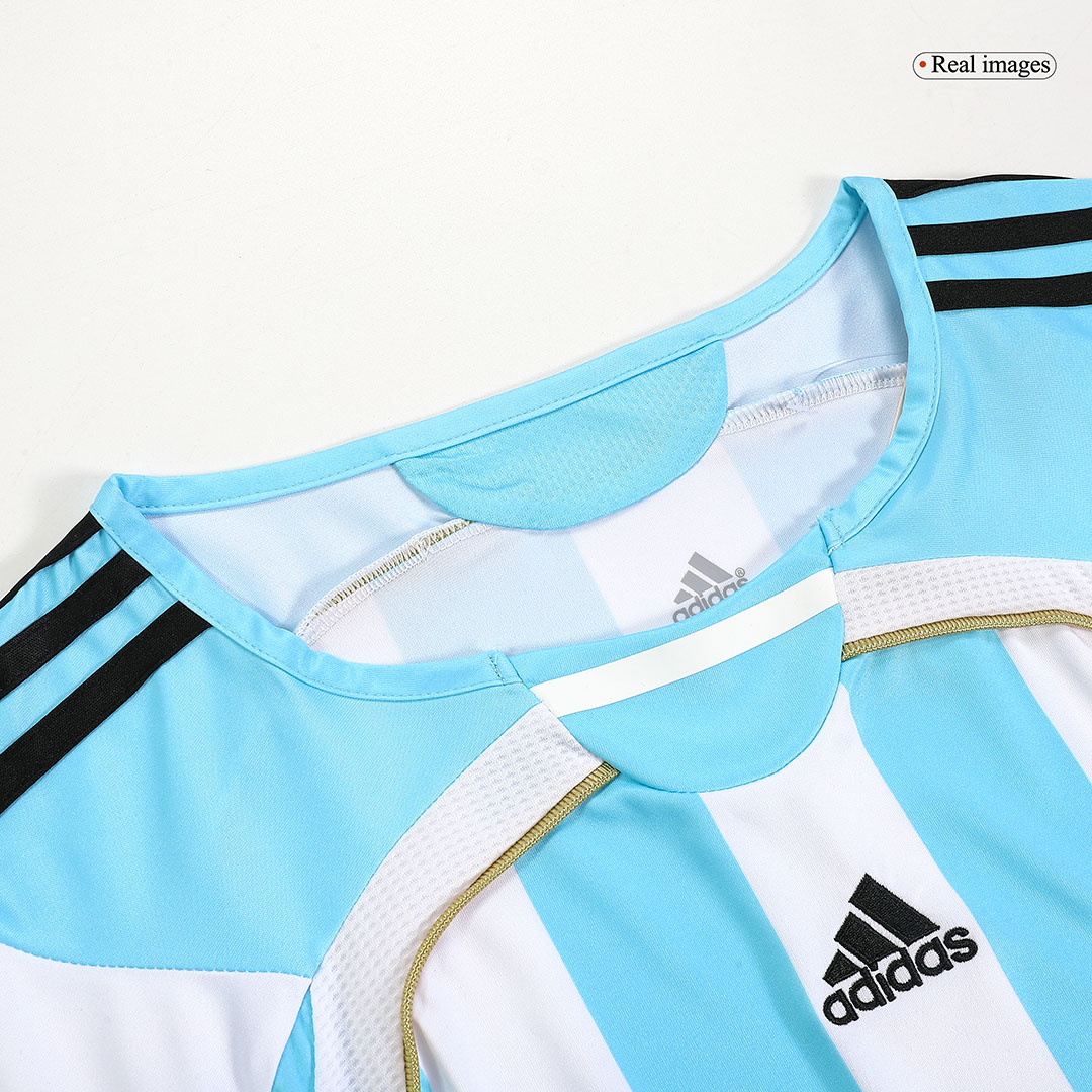Argentina Home Jersey Retro 2006 - gojersey
