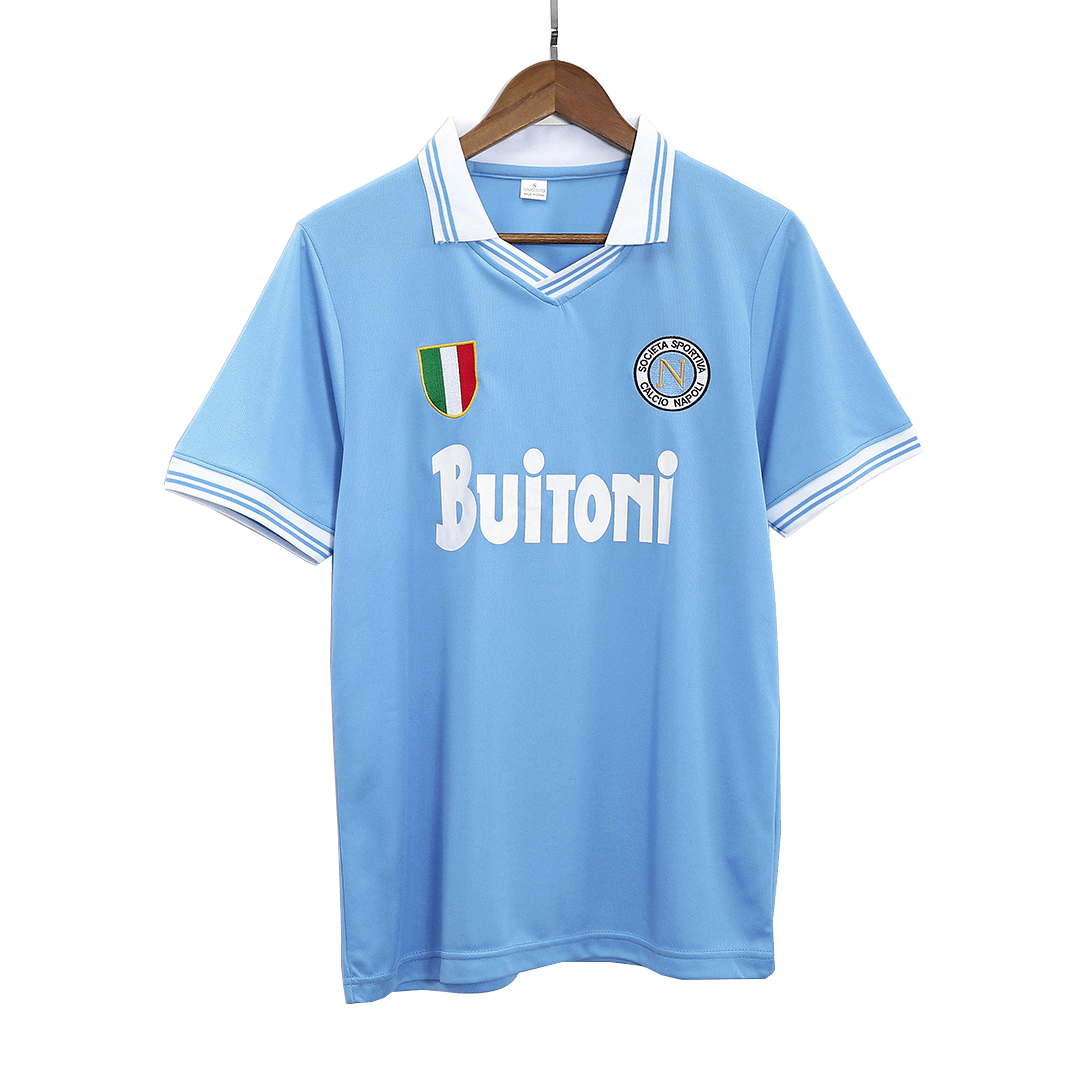 Napoli Home Jersey Retro 1986/87 - gojersey