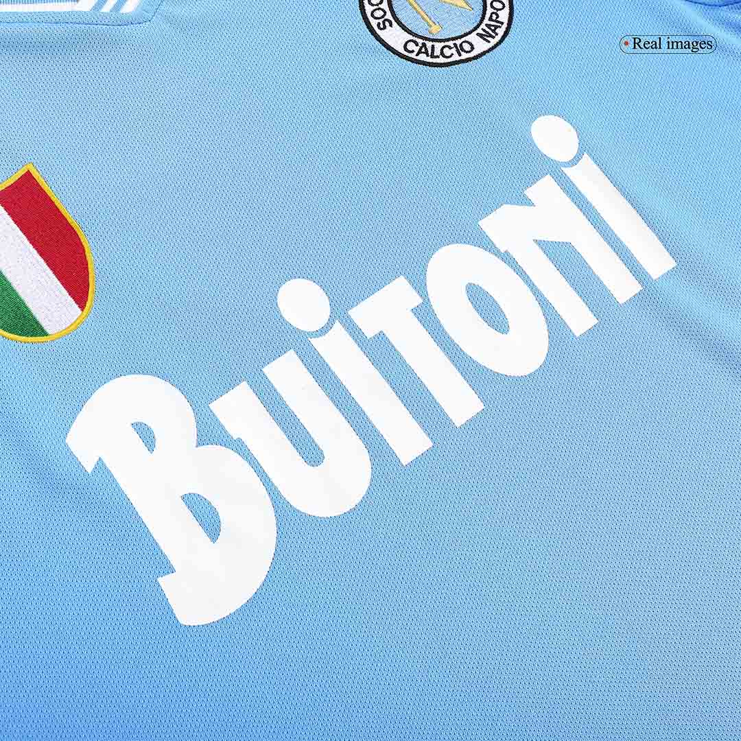 Napoli Home Jersey Retro 1986/87 - gojersey