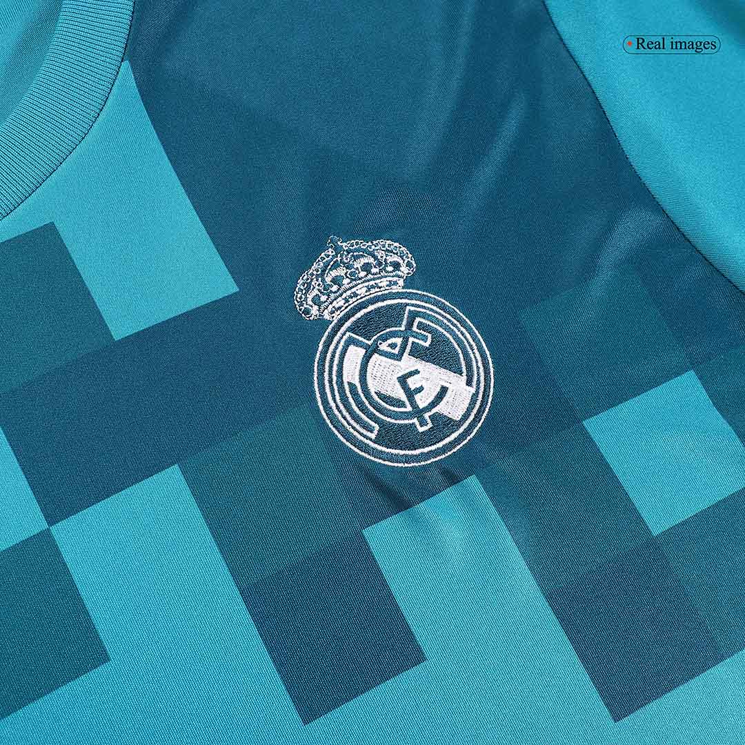Real Madrid Third Away Jersey Retro 2017/18 - Long Sleeve - gojersey