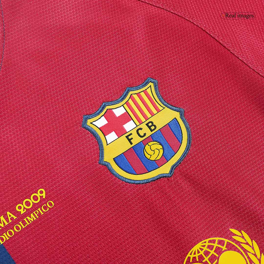 Barcelona MESSI #10 Retro Football Jerseys Home 2008/09 - UCL - gojersey