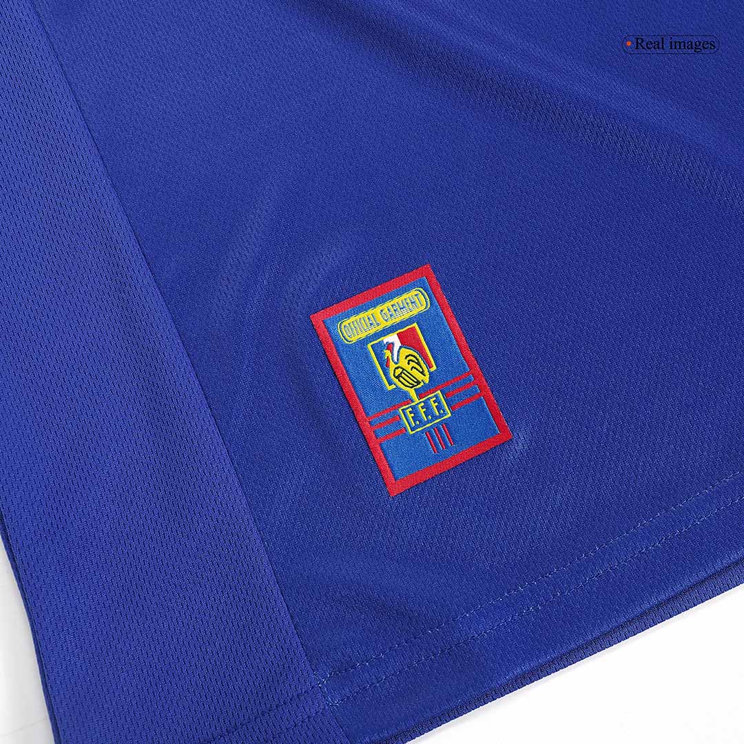 France World Cup Home Jersey Retro 1998 - gojersey