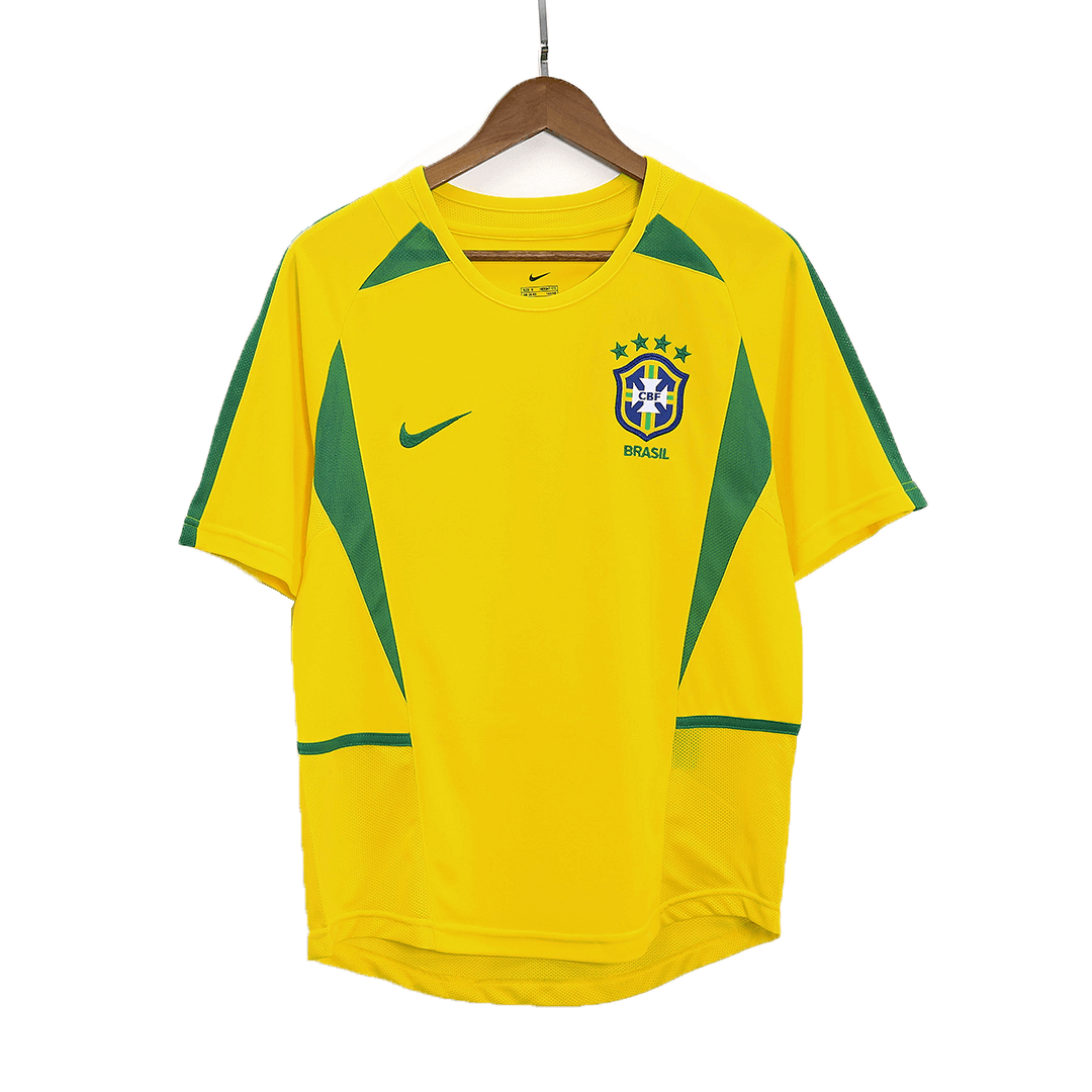 Brazil Home Jersey Retro 2002/03 - gojersey