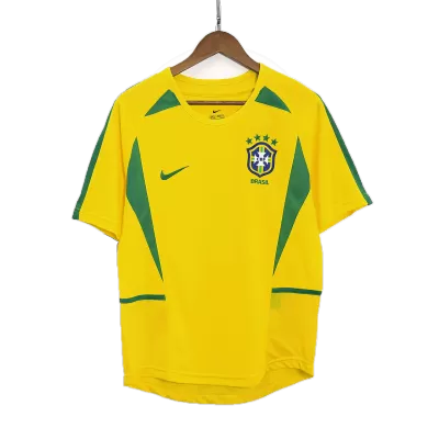 Brazil Home Jersey Retro 2002/03 - gojersey