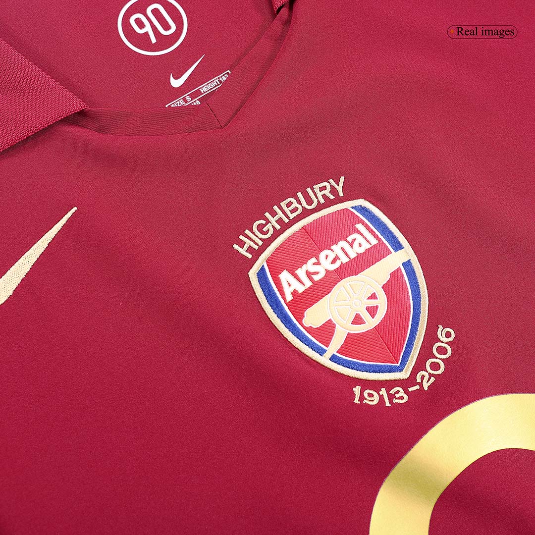 Arsenal Home Jersey Retro 2005/06 - gojersey