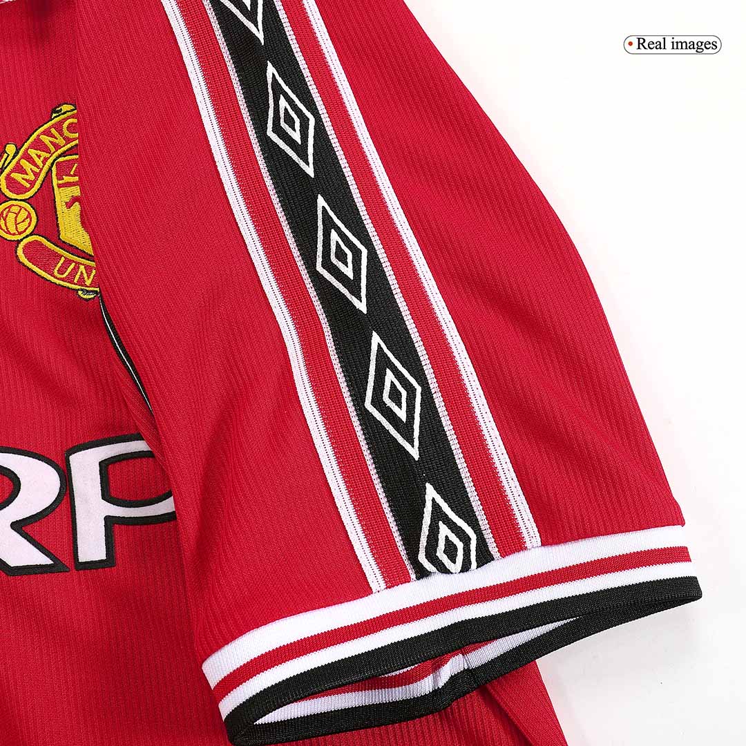 Manchester United Home Jersey Retro 98/00 - gojersey