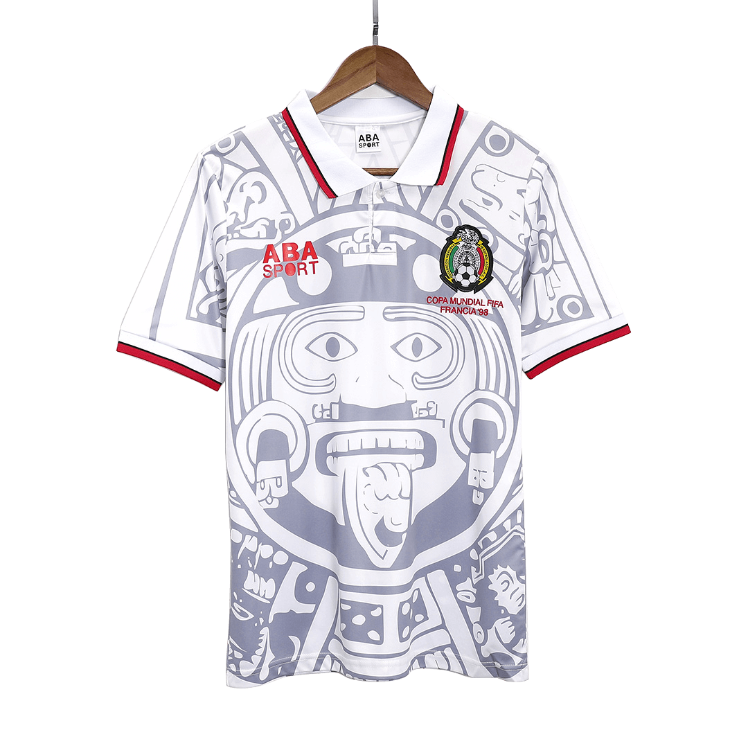 Mexico Away Jersey Retro 1998 - gojersey