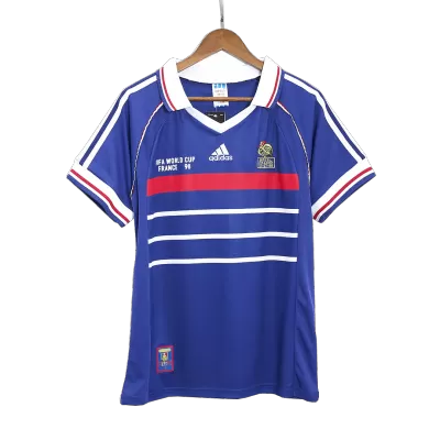 France World Cup Home Jersey Retro 1998 - gojersey