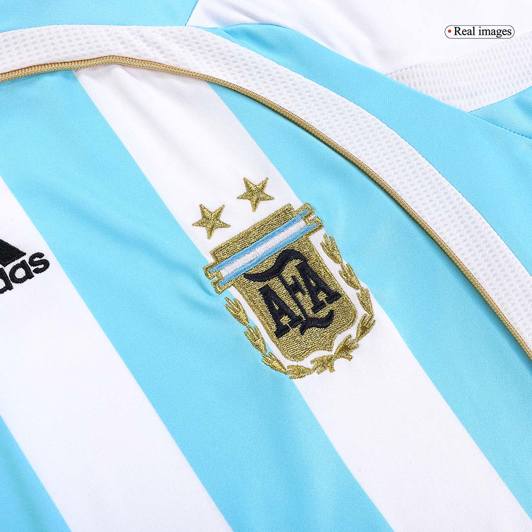Argentina Home Jersey Retro 2006 - gojersey