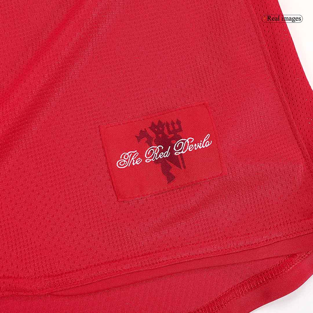 Manchester United Home Jersey Retro 2007/08 - Long Sleeve - UCL Final - gojersey