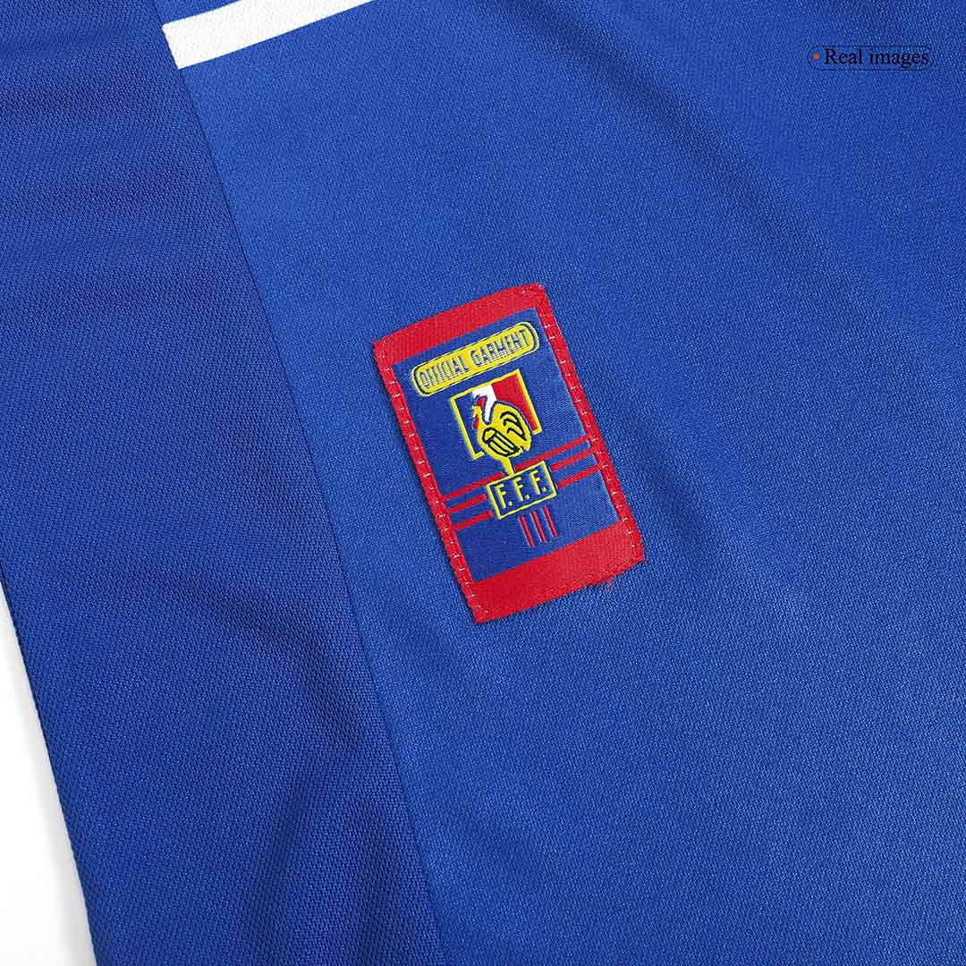 France Home Jersey Retro 1998 - gojersey