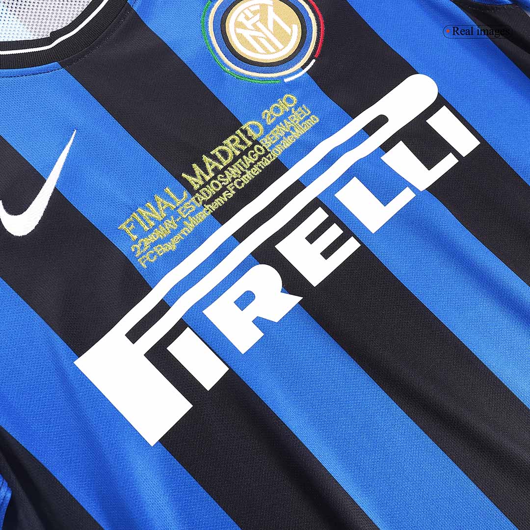 Inter Milan Home Jersey Retro 2009/10 - UCL Final - gojersey