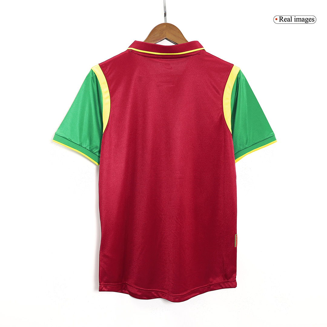 Portugal Home Jersey Retro 1999 - gojersey