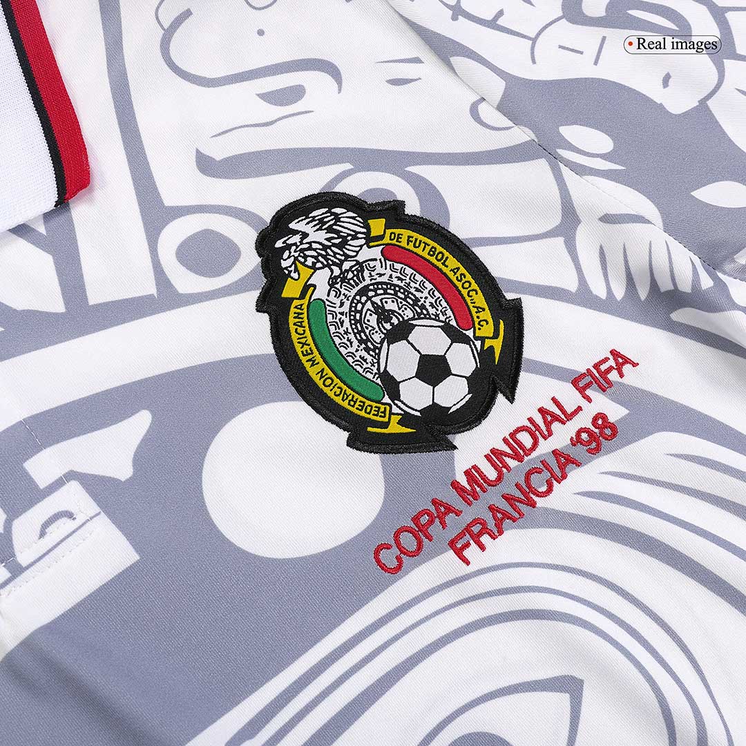 Mexico Away Jersey Retro 1998 - gojersey