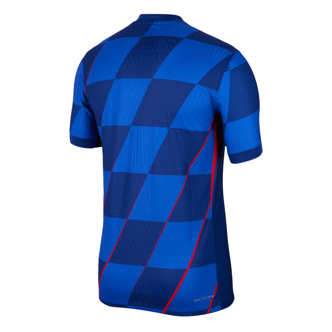 Croatia Away Jersey Authentic EURO - gojersey