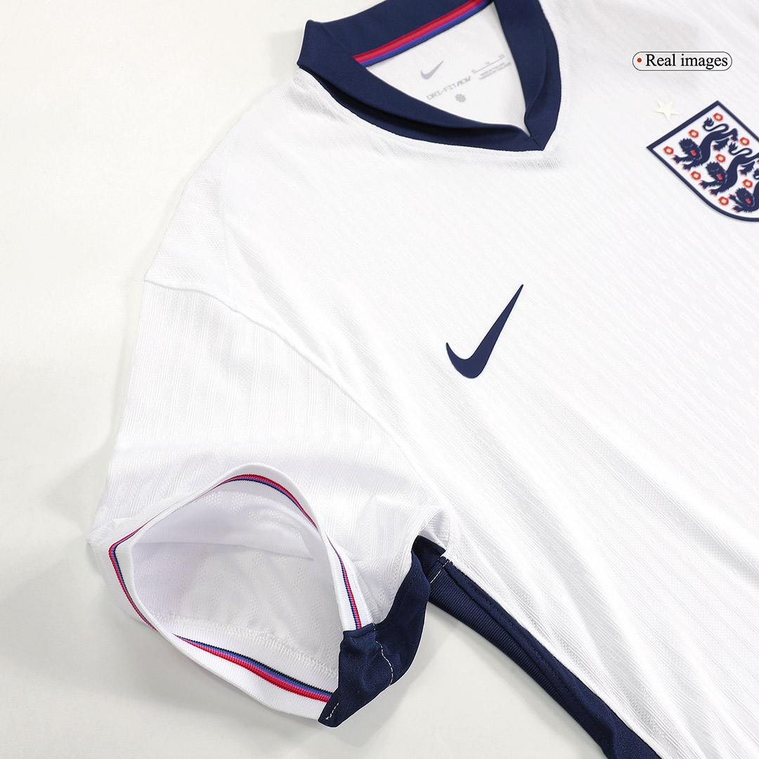 England Home Jersey Authentic EURO - gojersey