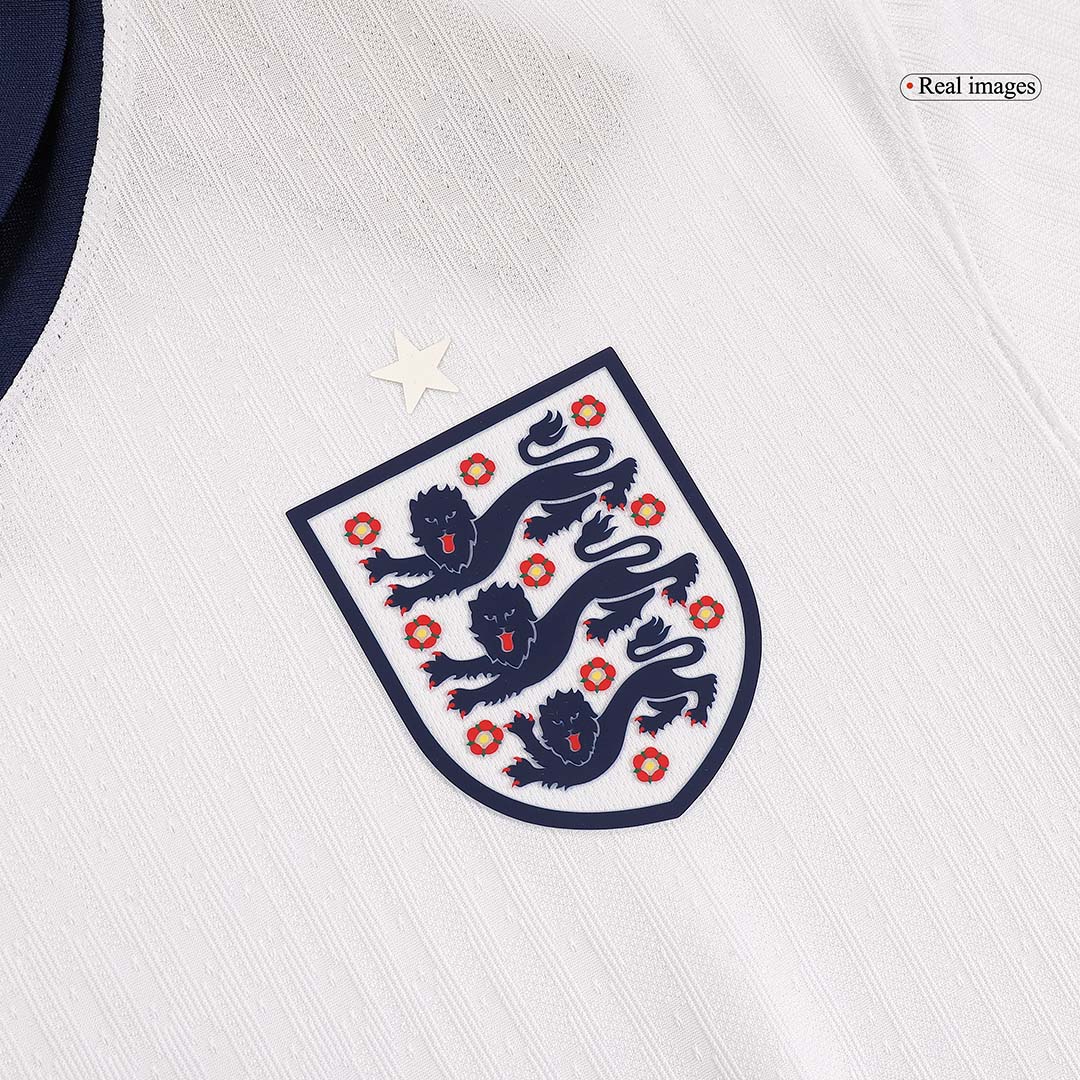 England Home Jersey Authentic EURO - gojersey
