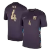 England RICE #4 Away Jersey 2024 - gojersey