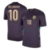 England BELLINGHAM #10 Away Jersey 2024 - gojersey