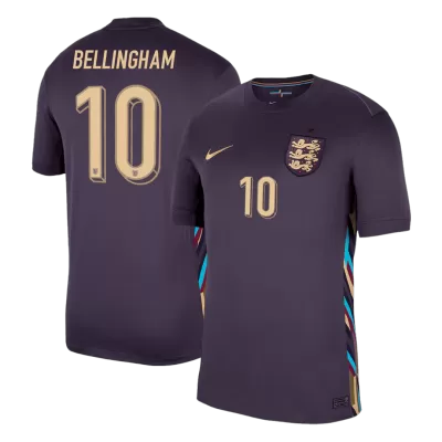 England BELLINGHAM #10 Away Jersey 2024 - gojersey