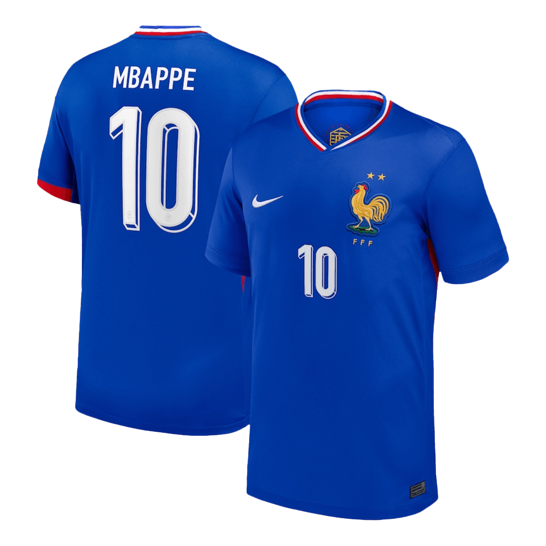 France MBAPPE #10 Home Jersey EURO - gojersey